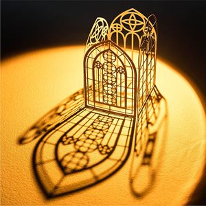 Paquetes de tarjetas ahuecados Marcos Colección Serie Manual Base Collage Material 6 Modelos 15 Hojas por paquete Bloc de notas promocional - Product Image 3