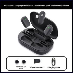 Micrófono Lavalier Inalámbrico QY10 con Estuche de Carga, Conector Tipo C, Micrófono de Condensador Omnidireccional para Grabación - Product Image 4