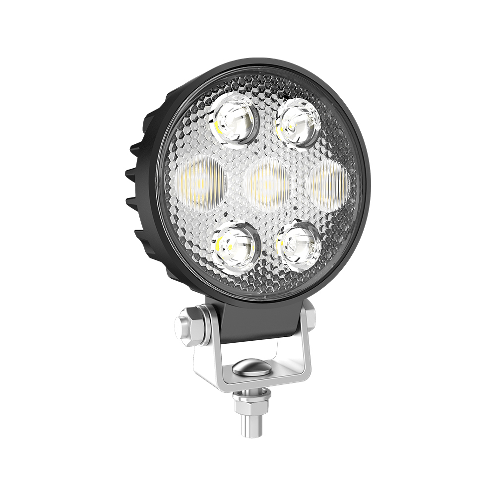 Long Service Life High Efficiency 21W 1600lm 5000-6000K Led Round Combo Beam Work Lamp LED Working Light
