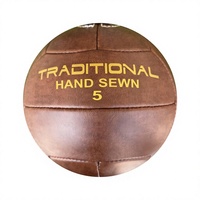 Ballon de sport pakistanais vintage en cuir synthétique, style ancien, taille 5, impression personnalisée, basketball, football, soccer, cadeau unique