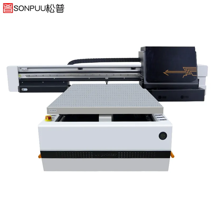 Última máquina de impresora CCD UV 6090 Pintores UV de gran formato con impresora de posicionamiento visual CCD Impresora de inyección de tinta UV 6090