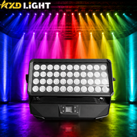 Lumière LED extérieure de couleur urbaine 44x20w RGBACL IP65 Éclairage de scène Lave-mur Bâtiment Lumières architecturales Lumières de sol
