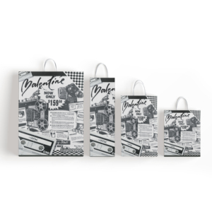ZJPACK Custom <b>Biodegradable</b> Recyclable Kraft Paper Bag with Silk Screen Printed Twist Paper Handles High Quality <b>Packaging</b> Bags - Product Image 5