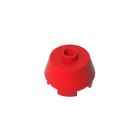 100g/112 pièces 98100 Cône Tronqué 2*2 Briques Rondes Petites Particules Blocs de Construction Jouet d'Empilage Accessoires Techniques