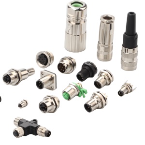 M8 thông tư bảng điều khiển phía trước gắn vách ngăn tự động hóa tinh thần A B D mã 3P 4P 5P 6P 8p công nghiệp IP67 IP68 kết nối không thấm nước - Product Image 1