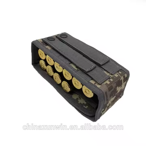 Sac à <span class=keywords><strong>cartouches</strong></span> tactique 12 GA <span class=keywords><strong>16</strong></span> coquilles Molle Pouch pour le tir Accès rapide Chasse Magazine Carrier 12 Gauge pour l'extérieur - Product Image 5
