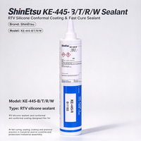 Scellant en silicone RTV à séchage rapide Shin-Etsu KE-445-B/T/R/W pour revêtement et étanchéité électroniques