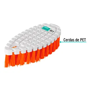 KLINTEK 12 unità di plastica flessibile spazzole per la pulizia in scatola