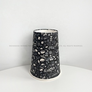 Vasos de papel impresos personalizados respetuosos con el medio ambiente con logotipo biodegradable compostable PLA recubierto para cero residuos evento tazas al por mayor a granel - Product Image 5