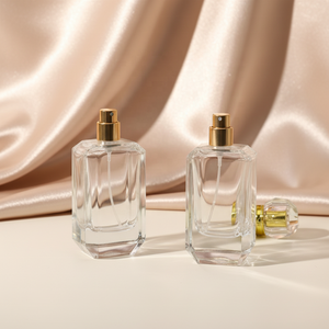 Botellas de perfume al por mayor en stock con múltiples tapas, botellas transparentes recargables y pulverizadores - Product Image 1