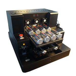 Impresora plana UV LED multifuncional <span class=keywords><strong>A3</strong></span> A4, barniz C + W + para fundas de teléfono, botellas cilíndricas, impresora UV pequeña multicapa para Flex - Product Image 3
