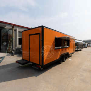 Remolque de comida estándar de EE. UU. Con certificación Vin Number Dot Equipo de cocina completo Food Truck Food Cart - Product Image 1