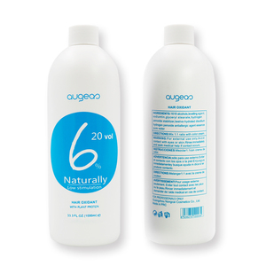 Venta al por mayor profesional del salón para aclarar el color del cabello permanente 10 20 30 40 Vol crema desarrollador del cabello - Product Image 1