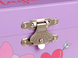 Caja de Música de Lujo con Diseño de Unicornio de 6 Pulgadas, Estilo de Dibujos Animados, Caja de Música Mecánica con Cajón, Almacenamiento de Joyas para Niños, Regalo para Navidad o Cumpleaños - Product Image 3