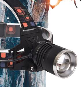 Lampe frontale LED la plus puissante haute LM Lampe frontale USB rechargeable Phare étanche <span class=keywords><strong>Zooma</strong></span> Lampe de pêche Utilisation 18650 Batterie - Product Image 6