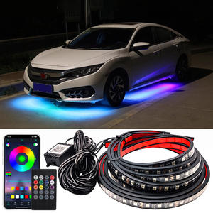 Kit d'éclairage LED d'ambiance sous carrosserie et feux arrière 12V étanche pour AC Schnitzer X6 E71 SUV 1ère génération 2010- (garantie 3 mois) - Product Image 4
