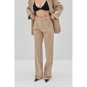 BAOLA Precio <span class=keywords><strong>de</strong></span> fábrica Tela tejida Diseños largos Oficina Blazer Mujer <span class=keywords><strong>Traje</strong></span> Diseñador Blazer <span class=keywords><strong>de</strong></span> gran tamaño Mujer - Product Image 4