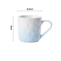 Mug élégant en porcelaine avec motif de monument urbain, tasse à café personnalisée avec paysage touristique pour les magasins de musées, le commerce de détail, les programmes de cadeaux et de voyages