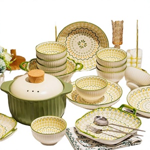 Juegos de Vajilla de Porcelana Nórdica para Restaurantes y Hoteles, con Tazones para Ensalada y Sopa - Product Image 4