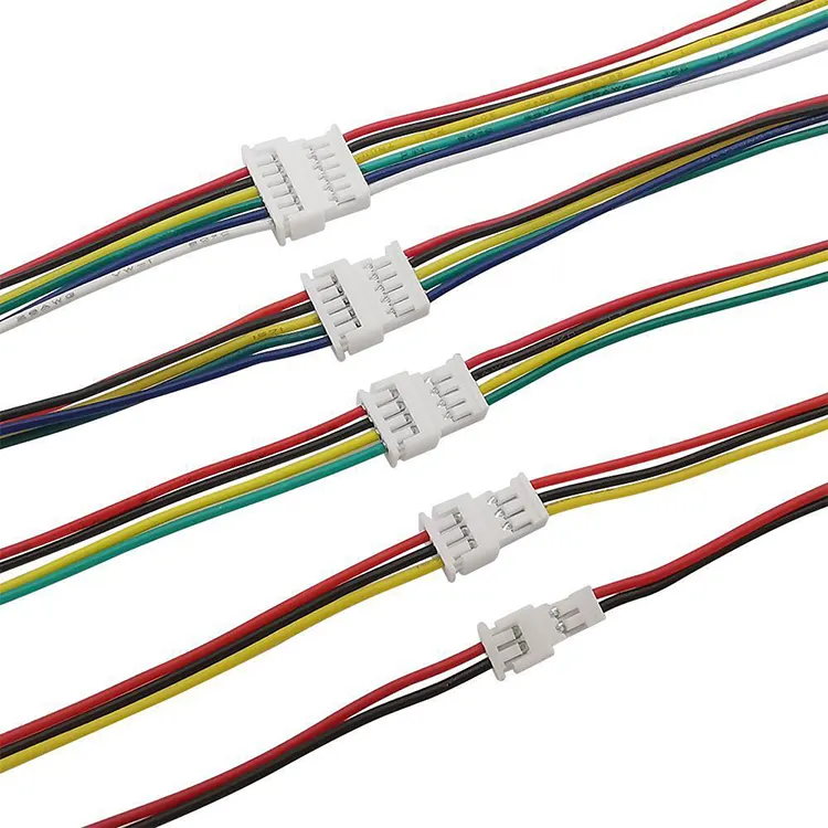 GHR-06V-S JST personalizzato connettore GH1.25-6P passo 1.25mm 28 AWG UL1571 cablaggio maschio e femmina