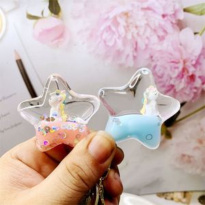 Mini Drink <b>Floating</b> Keychain Creative Cute Milk Tea Beverage Acrylic Liquid Keychain - Product Image 6