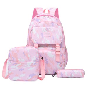 Fashion China Design Good Quality Competitive Price Capacity Multifunctional School Bags Casual <b>Backpack</b> Set For Student - Product Image 1