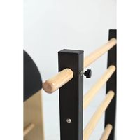 Professional Maple Wood Pilates Ladder Barrel with Metal Frame Portable & Adjustable for Health Yoga Studio Fitness Equipment