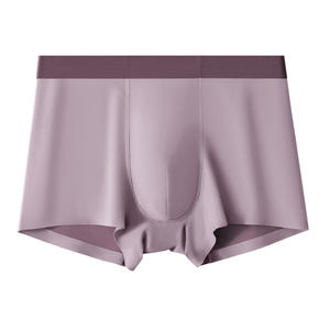 All'ingrosso della fabbrica 100-filo-Count da <span class=keywords><strong>uomo</strong></span> Modal media-Rise biancheria intima traspirante <span class=keywords><strong>senza</strong></span> <span class=keywords><strong>cuciture</strong></span> antibatterica slip <span class=keywords><strong>boxer</strong></span> da <span class=keywords><strong>uomo</strong></span> - Product Image 6