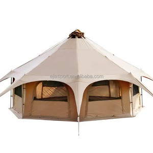 <span class=keywords><strong>Tenda</strong></span> kustom <span class=keywords><strong>tenda</strong></span> berkemah tahan air mewah <span class=keywords><strong>tenda</strong></span> Yurt keluarga dengan tirai - Product Image 3