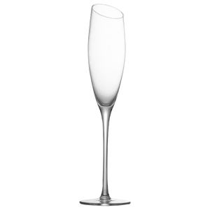 Copa de Cristal para el Hogar, Copa Biselada para Bodas, Copa Creativa de Tubo Recto para Vino Espumoso, Estilo Minimalista Comercial, 210 ml - Product Image 5