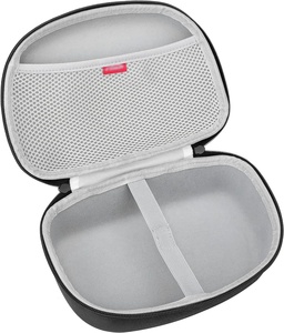 เคสใส่หน้ากากป้องกันแบบใช้ซ้ำได้กระเป๋าเก็บเปลือกแข็งแบบพกพาสำหรับเครื่องช่วยหายใจและหน้ากากกัน <span class=keywords><strong>N95</strong></span> (อุปกรณ์จัดระเบียบที่เป็นมิตรกับการเดินทาง) - Product Image 1