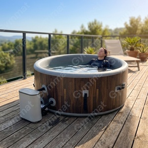 Bain à remous <span class=keywords><strong>gonflable</strong></span> DWF avec chauffage, <span class=keywords><strong>spa</strong></span> à bulles, bain à remous <span class=keywords><strong>gonflable</strong></span>, bain à bulles massant, bain de glace - Product Image 3