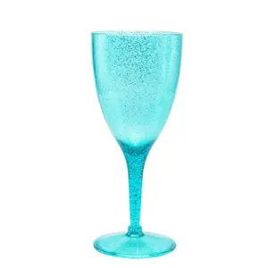 Wholesale modern party disposable plastic wine glasses