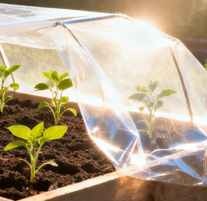 Film plastique pour serre, épaisseur 6 mil, résistant aux UV, en polyéthylène, pour fermes, agriculture, jardin - Product Image 6