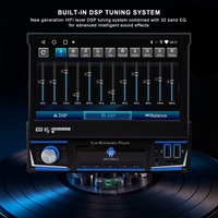 Autoradio Android 7 1Din avec CarPlay, amplificateur DSP, écran partagé IPS, caméra de recul, stéréo extensible, plusieurs interfaces USB, BT, WIFI, 1 an
