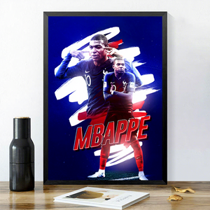 Décoration murale personnalisée <span class=keywords><strong>Paris</strong></span> Saint-Germain : Affiches de stars du football pour salons, chambres, tables de chevet et dortoirs - Product Image 2