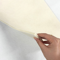 Rouleau de Feutre Industriel Non-Tissé en Laine Naturelle Écologique de 0,5 mm à 50 mm d'Épaisseur, Isolation Thermique et Absorption d'Huile pour Machines