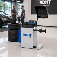 LEO L9031 Équilibreuse de roues 3D tout-en-un et aligneur de roues, capacité 70 kg, vitesse 200 tr/min, 0,25 kW, avec deux niveaux de réglage automatique, pour atelier