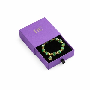 กล่องใส่สร้อยข้อมือรักษ์โลก กล่องใส่เครื่องประดับแบบลิ้นชักสั่งทำพิเศษ พร้อมแผ่นกำมะหยี่เคลือบด้าน ปั๊มฟอยล์ โลโก้สั่งทำได้ รับผลิตแบบ OEM - Product Image 6