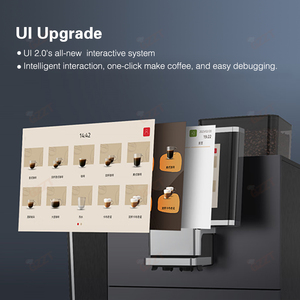 UI Nâng cấp tương tác thông minh Máy pha cà phê tự động 750g đậu container thương mại Máy pha cà phê <span class=keywords><strong>espresso</strong></span> tốt nhất - Product Image 3