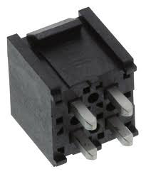 Conector Rectangular IPBT-102-H1-T-D-K, Conector de Cabeza con Orificio Pasante, 4 Posiciones, 0.165" (4.20mm) - Product Image 2