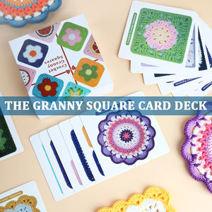 20 pièces/boîte Guide de motifs de <span class=keywords><strong>tricot</strong></span> DIY, modèles de carrés Granny au crochet, kit de crochet pour débutants, <span class=keywords><strong>livre</strong></span> d'apprentissage du <span class=keywords><strong>tricot</strong></span> à la main - Product Image 2