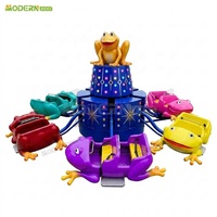 Manège de Fête Foraine : Grenouille Sautante Mécanique, Équipement d'Amusement Extérieur pour Enfants