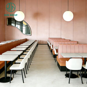 Ensemble de mobilier de <span class=keywords><strong>restaurant</strong></span> en marbre pour café : chaises, tables, canapés et banquettes - Product Image 3