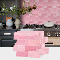 Autocollant mural 3D en PET+PU, effet dôme, à peler et coller, étanche, pour crédence de cuisine et salle de bain, usage domestique, vente en gros
