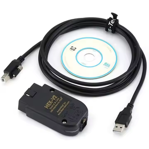 Herramienta de Diagnóstico V25.3 HEX V2 VCDS ATMEGA162 FT232, Escáner de Automóviles OBD2, Versión en Inglés para Audi VW, Lector de Códigos OBD2, Sistema Completo - Product Image 5