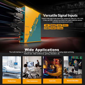 Boîtier de <span class=keywords><strong>capture</strong></span> vidéo USB3.0 multi-signaux non compressé UC7018 pour caméra, entrée SDI//DVI-I/VGA/CVBS/S-<span class=keywords><strong>VIDEO</strong></span>/YPbPr via USB Type-C - Product Image 3