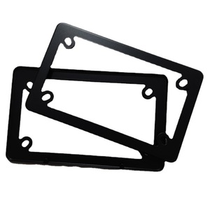 Marco de área de registro de motocicleta, cubierta de etiqueta de placa de matrícula, soporte de placa de matrícula - Product Image 1