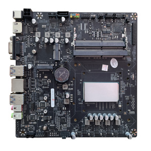 H610 Com Cpu I5-12450H I7-12650H Embedded 17*17CM Mini <span class=keywords><strong>Itx</strong></span> Suporte 12th Gen Fanless Industrial Motherboard - Product Image 1