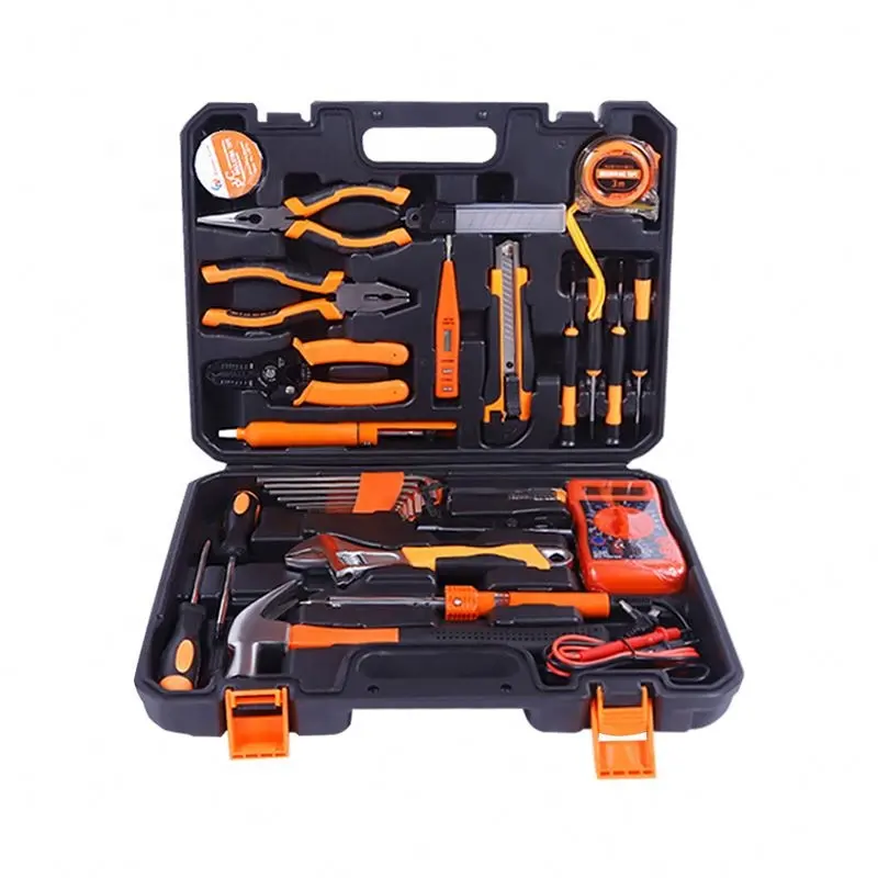 Kit de ferramentas de soldagem multifuncional para casa, kit de ferramentas para eletricista, caixa de ferramentas profissional